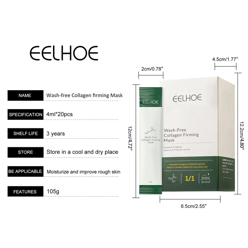 Koreanische Anti-Aging-Kollagenmaske – Straffende Gesichtsmaske