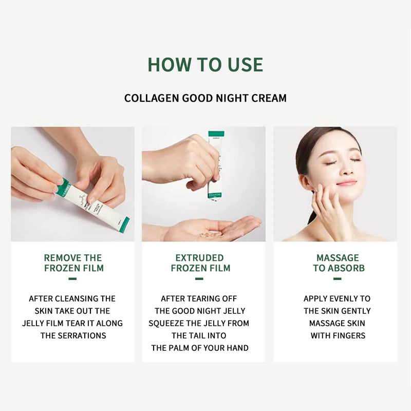 Koreanische Anti-Aging-Kollagenmaske – Straffende Gesichtsmaske